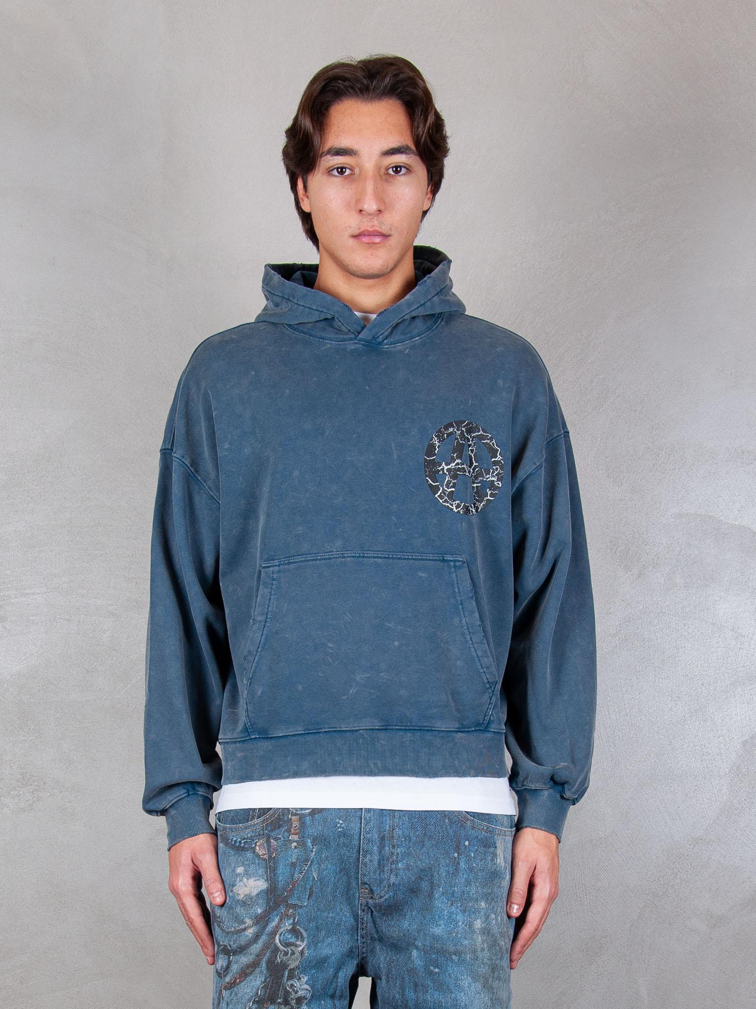 Acupuncture Felpa Anarchy Hoodie ANARCHY HOODIE NAVY BLUE Acupuncture 