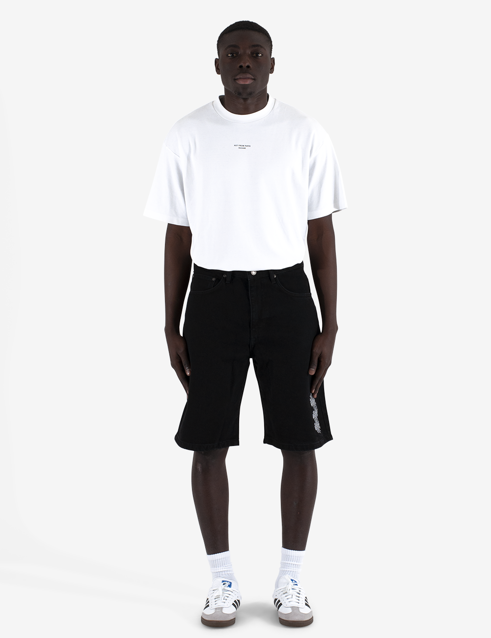 3 Spiral Short 3 SPIRAL SHRT BLACK Fucking Awesome 