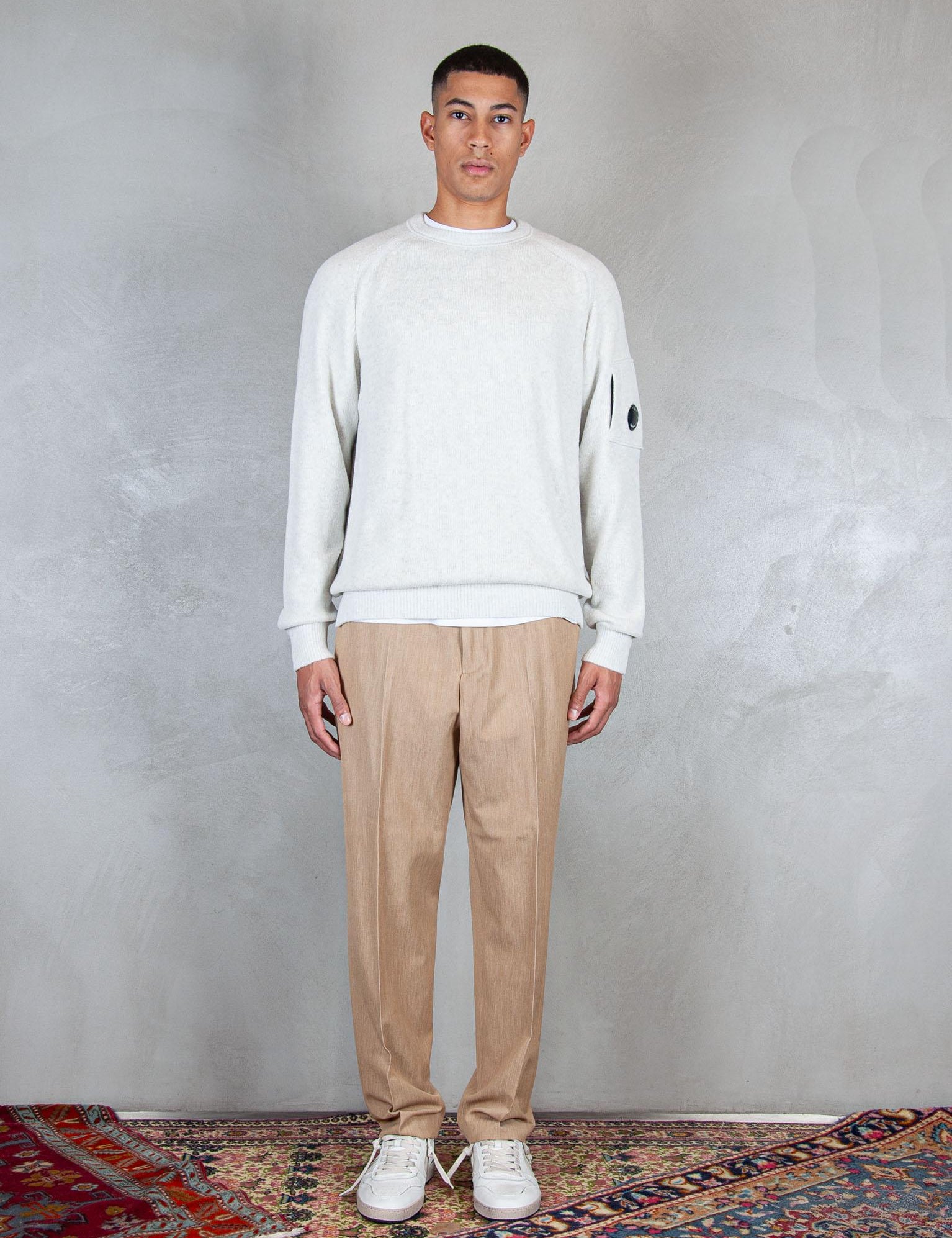 >Fleece knit KN252A-006170A M12 C.P. company 