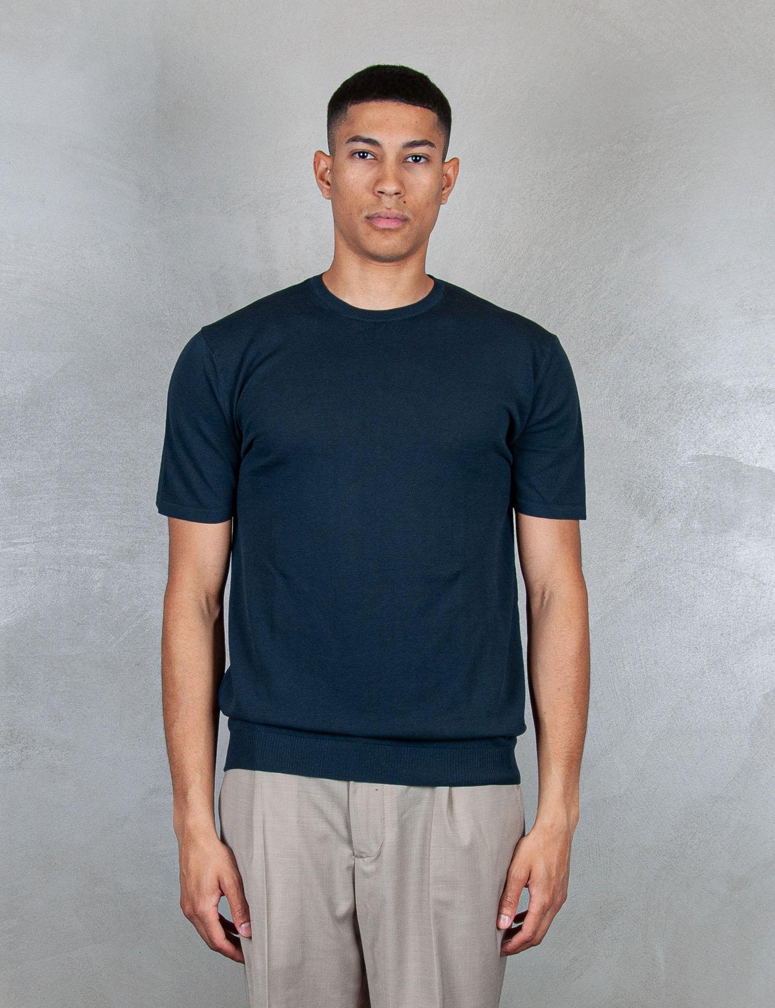 Knit T-Shirt SS 0307 23 Daniele Fiesoli 