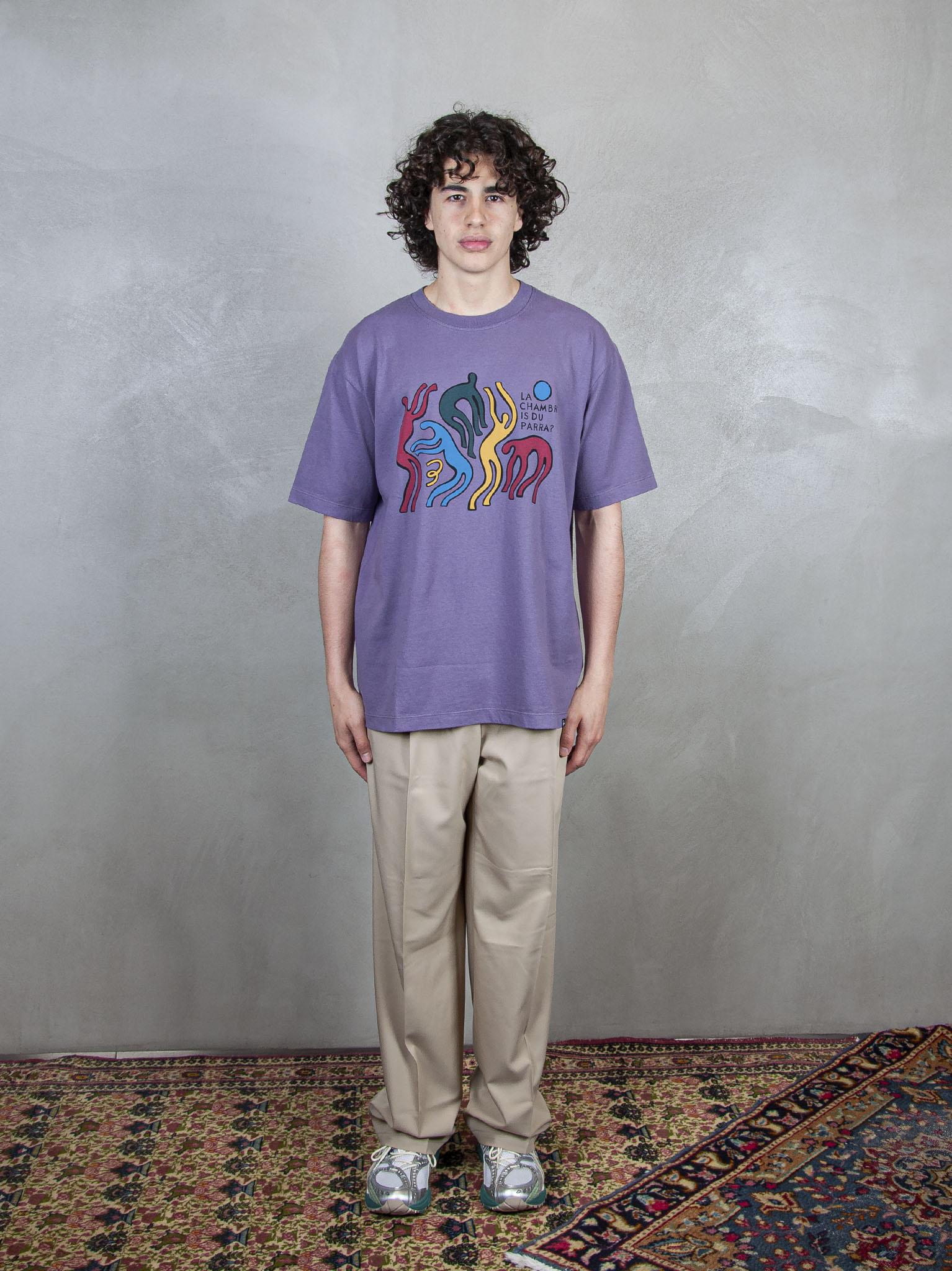 La Chambre Nuit T-Shirt 53105 PURPLE Parra 