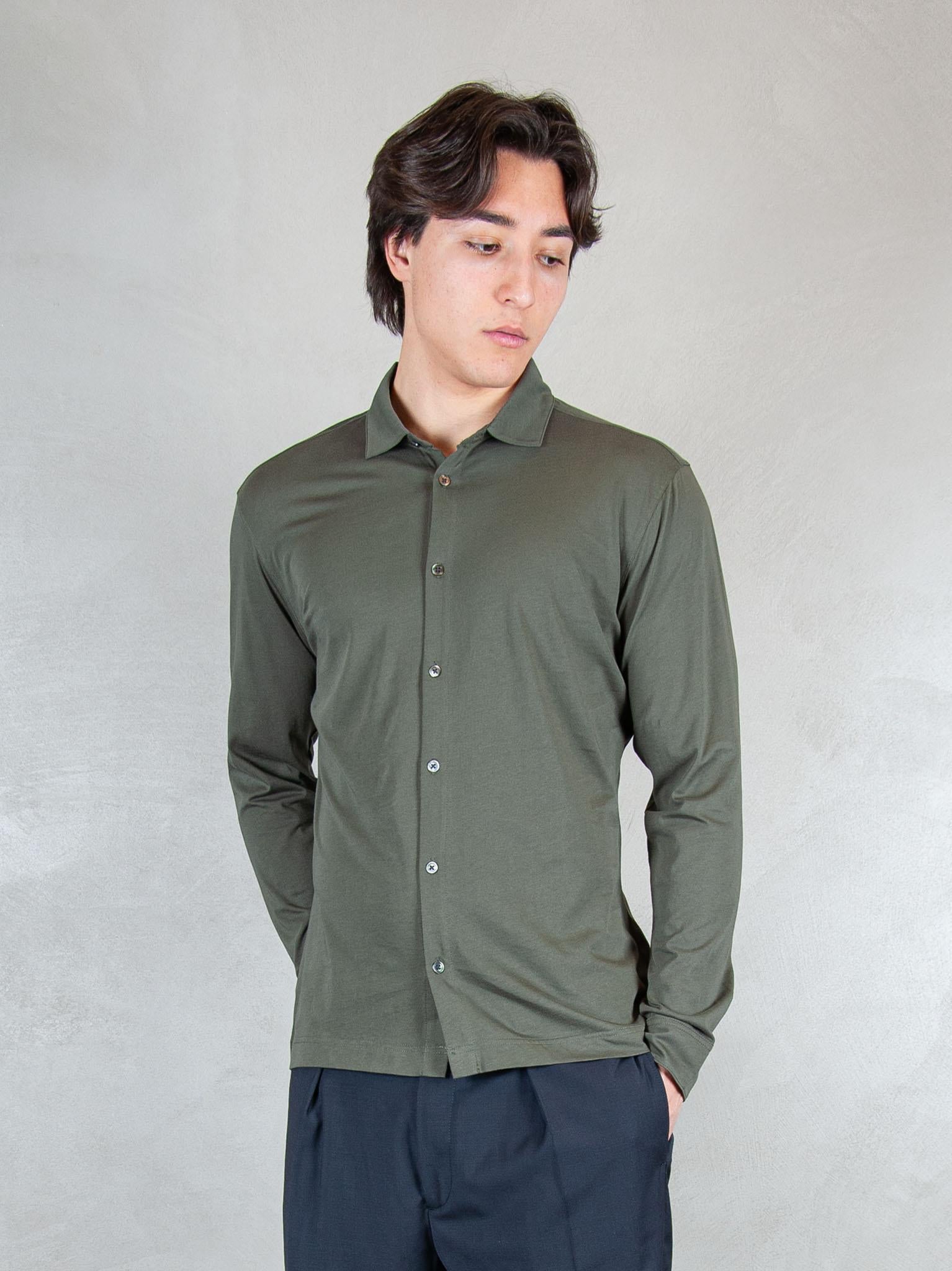 Raphael1966 Polo Camicia Cotone Pima DK17109 MILITARE Raphael - Dkt 