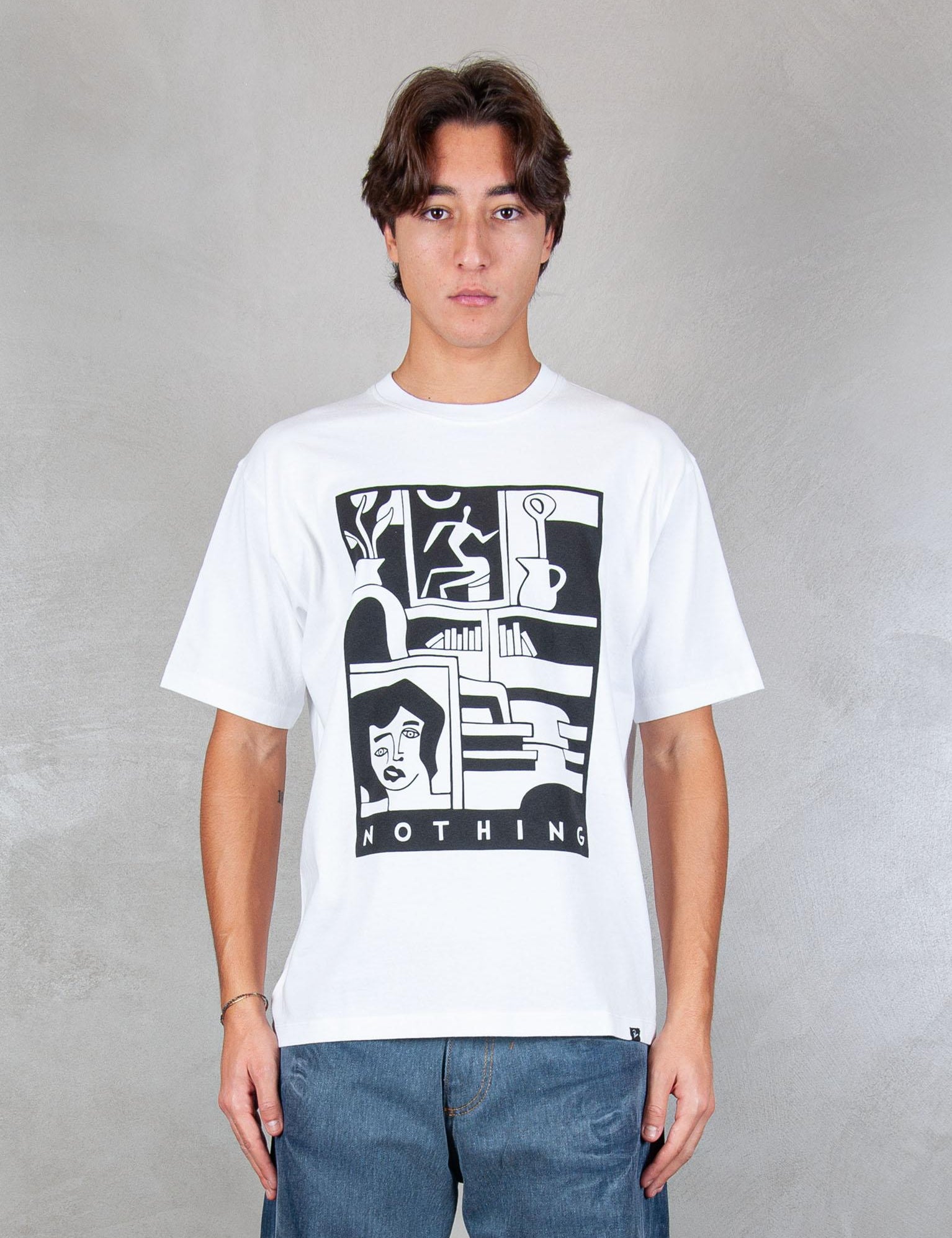 >Our House tee 54200 WHITE Parra 