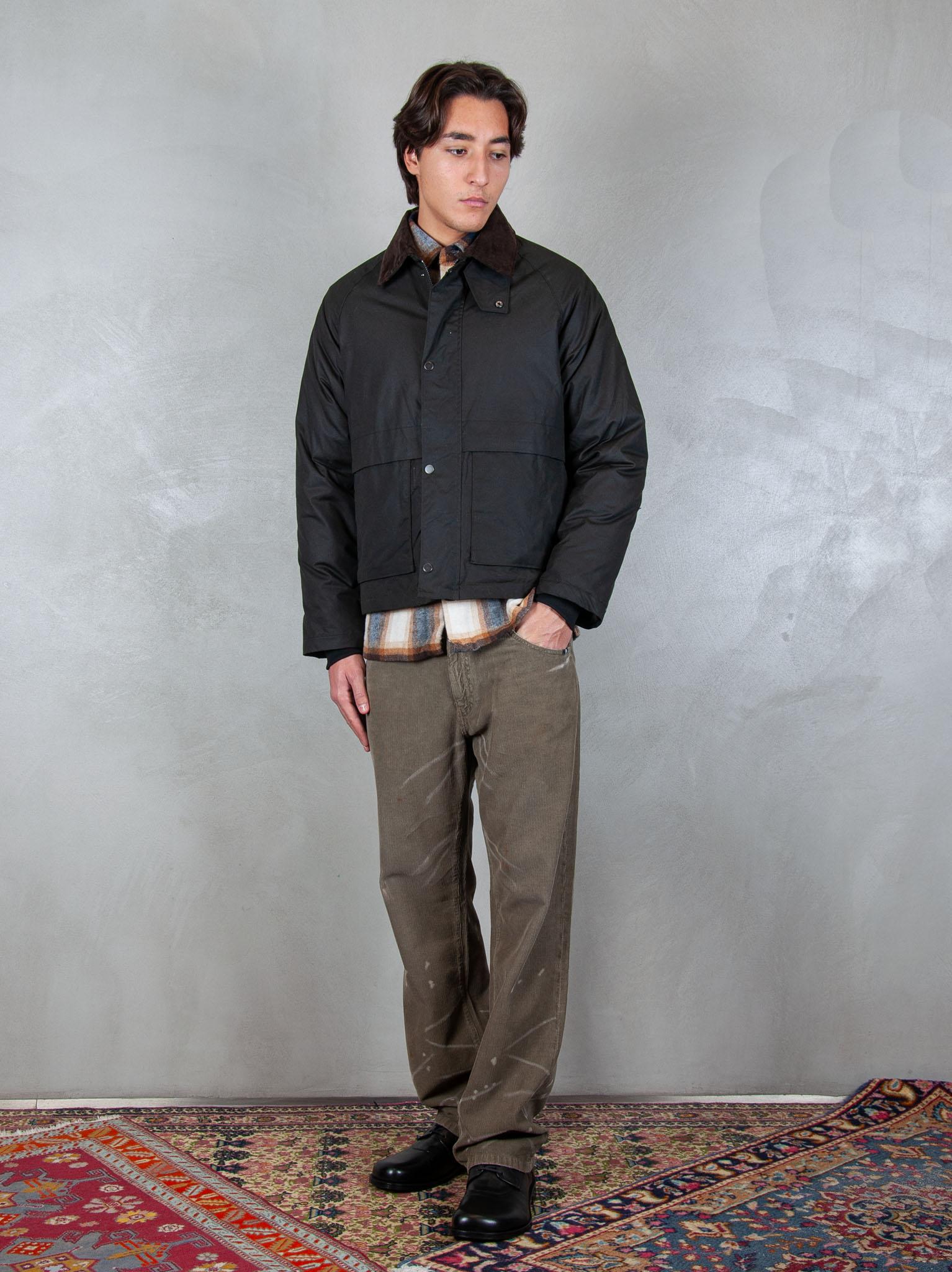 Seinse Giubbotto cerato crop GBI1076 VERDE Seinse 