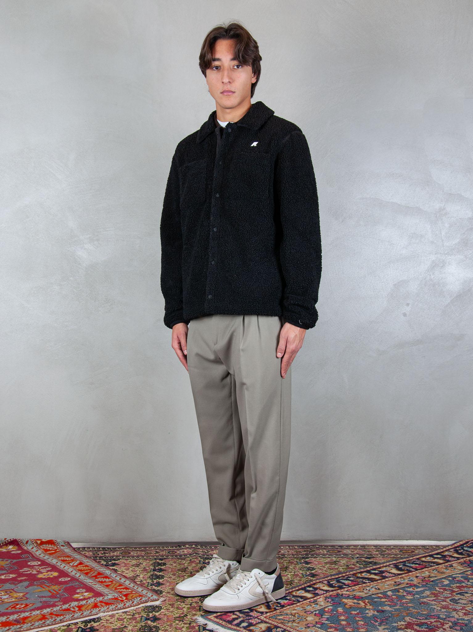 K-Way Overshirt Cameron Sherpa Polar K61322W AVA K-Way 