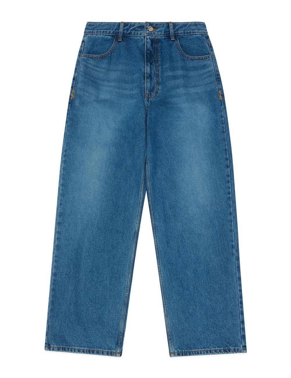 >Straight Denim BMSGFYJE0101 BL-BLUE Ader Error 