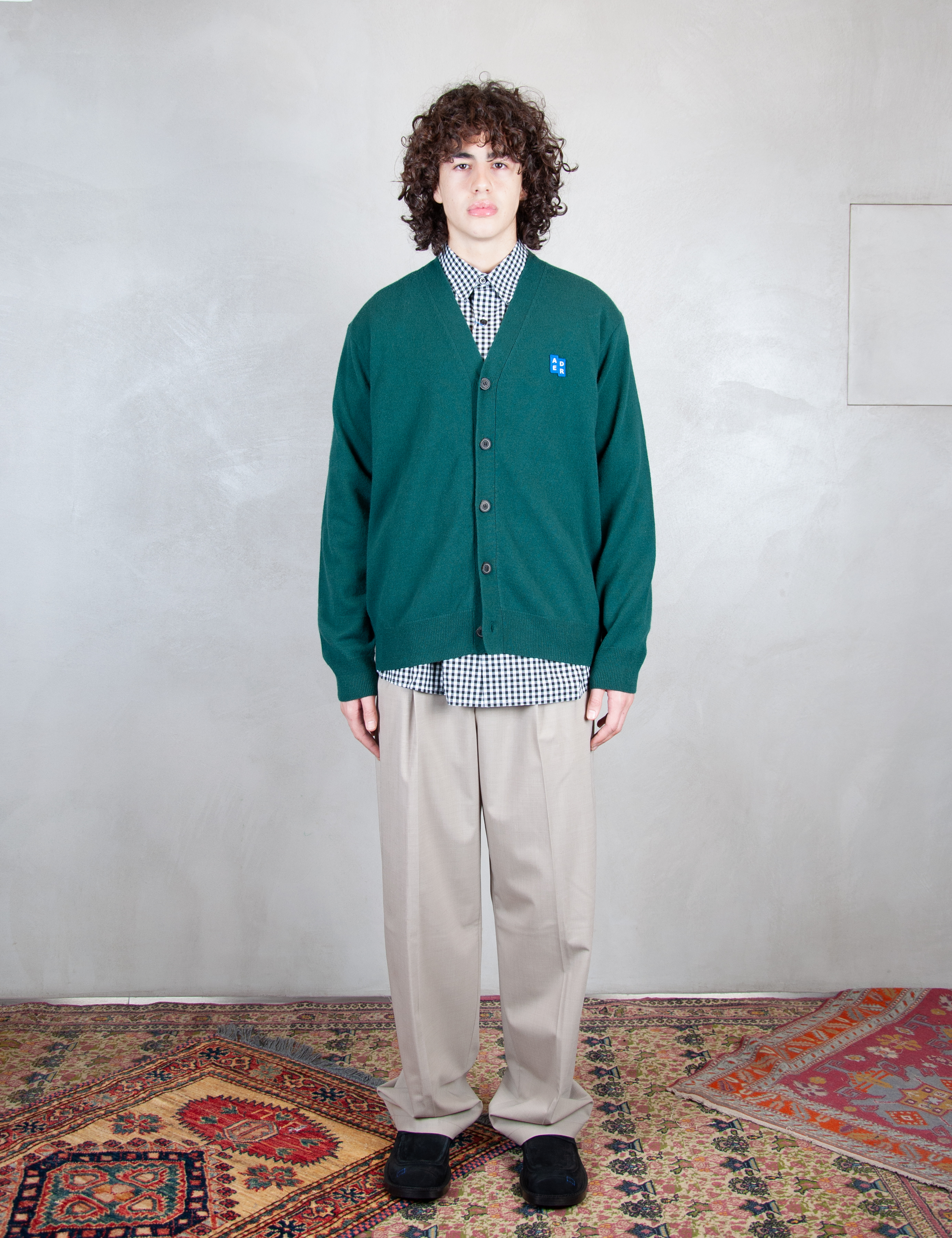 >Regular Cardigan BMSGFYKT0702 GN-GREEN Ader Error 