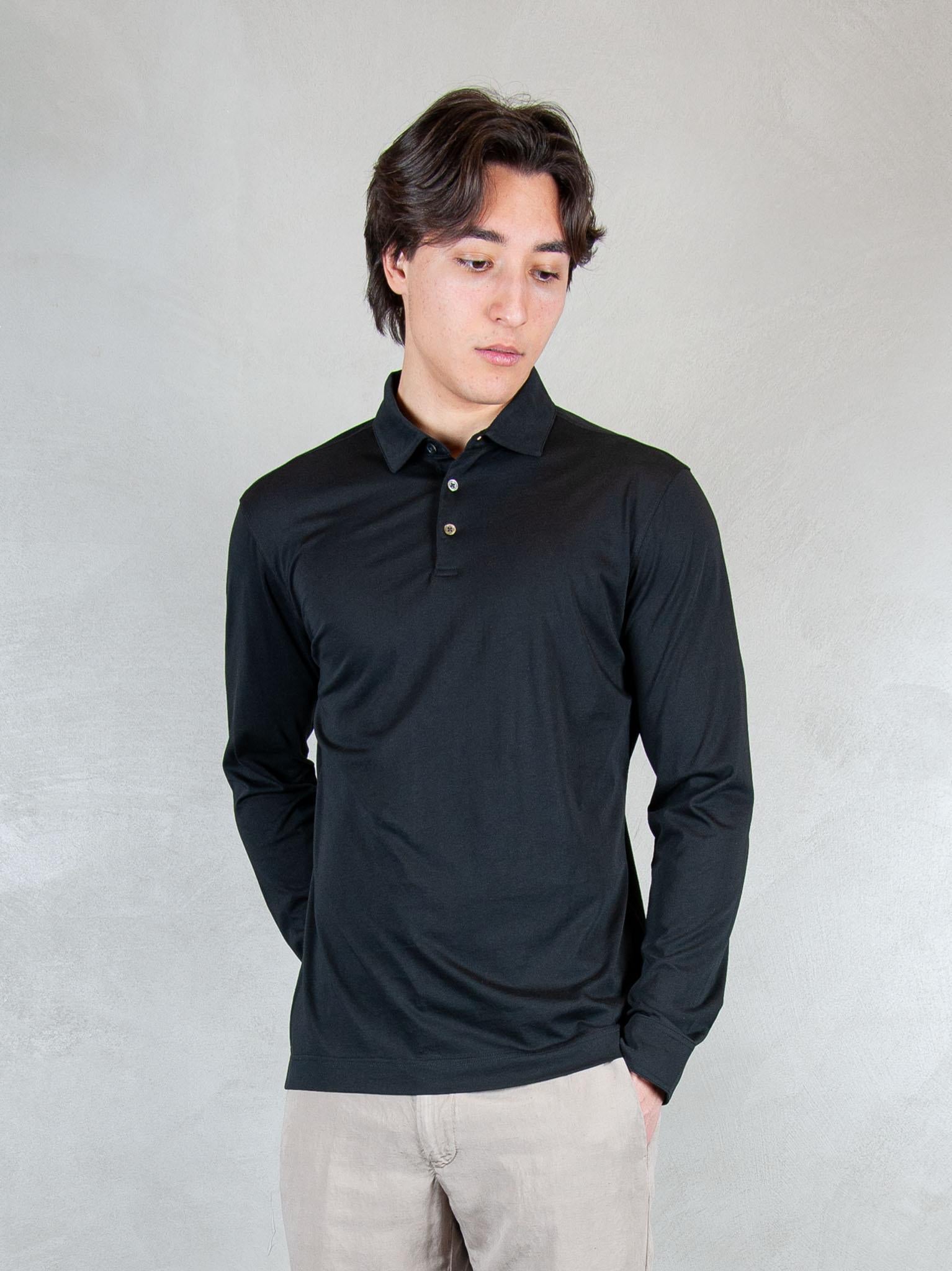 Raphael1966 Polo Cotone Pima DK17101 NERO Raphael - Dkt 