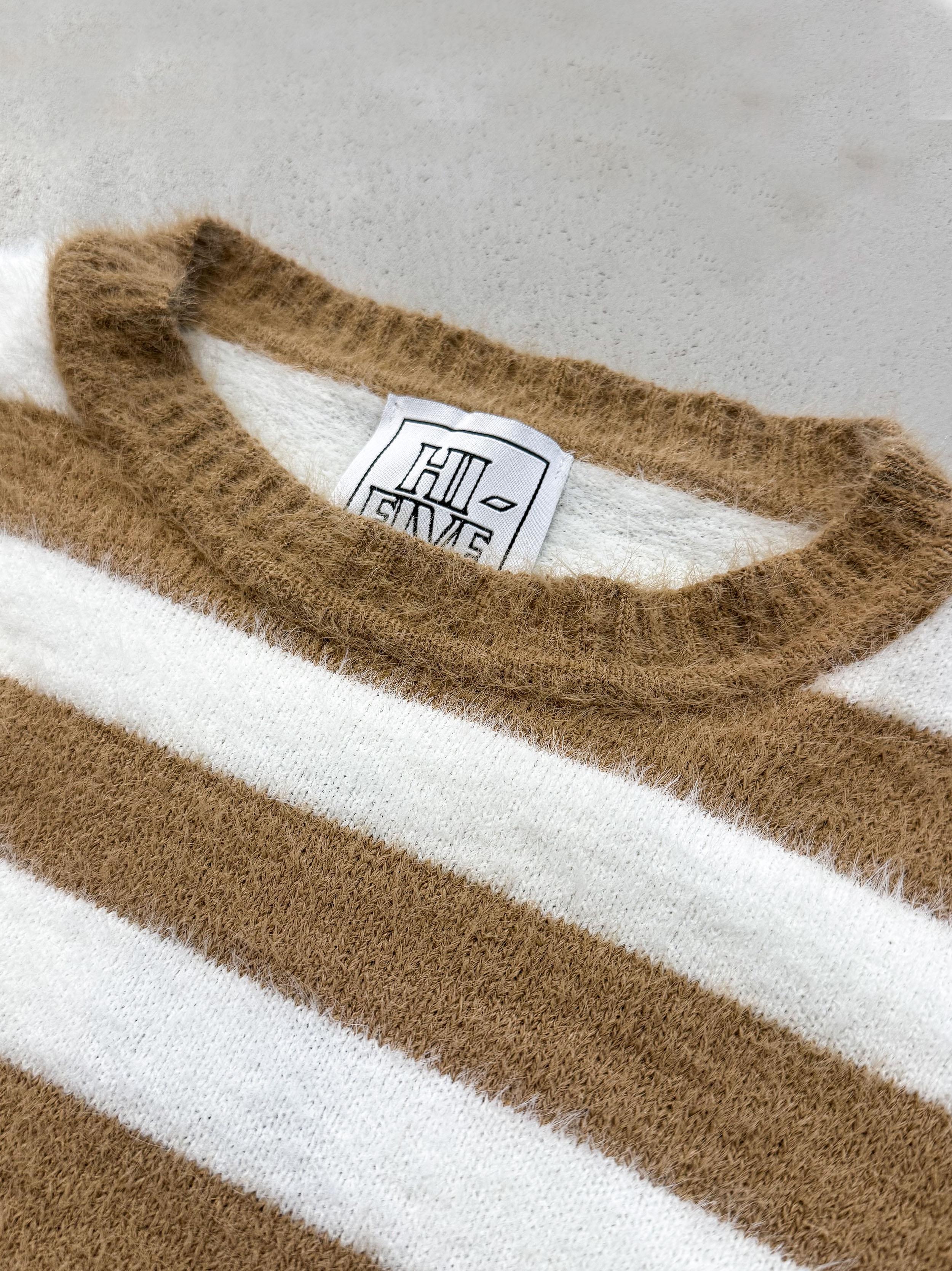 HI Five Maglia Striped Crewneck AB23 0301 Hi Five 