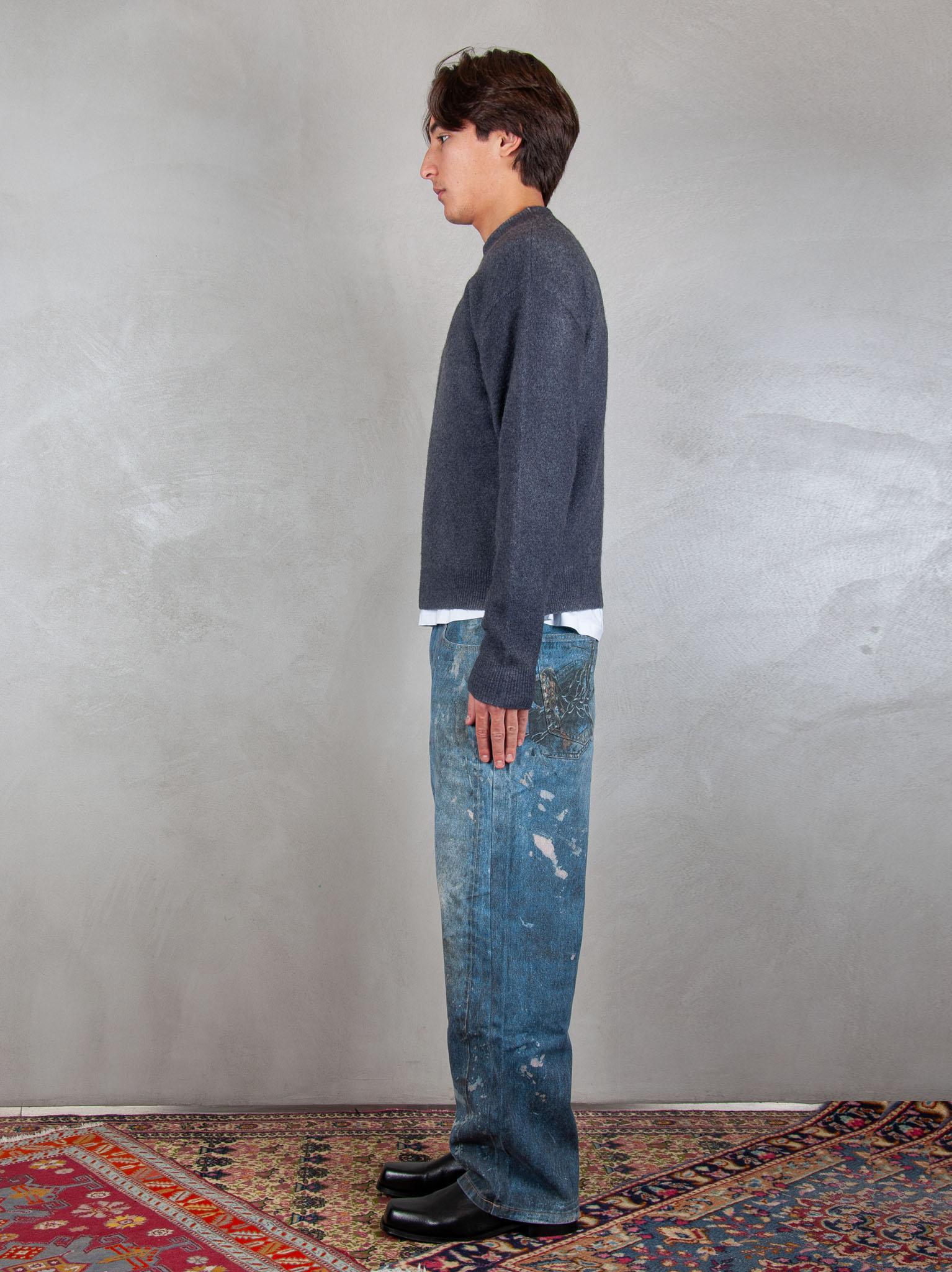 Amish Maglia Crewneck Oversize CREW NECK OVER C0052 Amish 