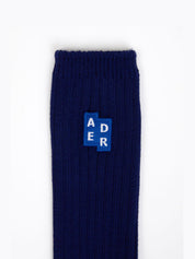Ader Error Calze  <BR/>Logo Socks BMSGFYAC0301 NV-NAVY Ader Error 