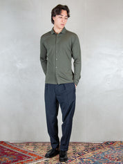 Raphael1966 Polo <BR/>Camicia Cotone Pima DK17109 MILITARE Raphael - Dkt 