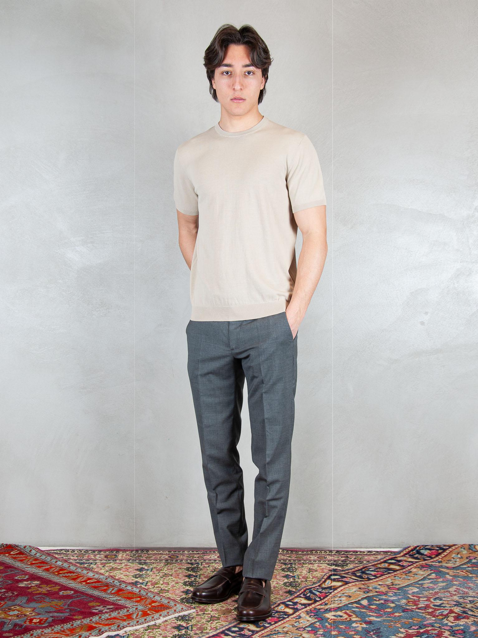 Raphael1966 Maglia Tshirt Cotone Crepe DK17003 SABBIA Raphael - Dkt 