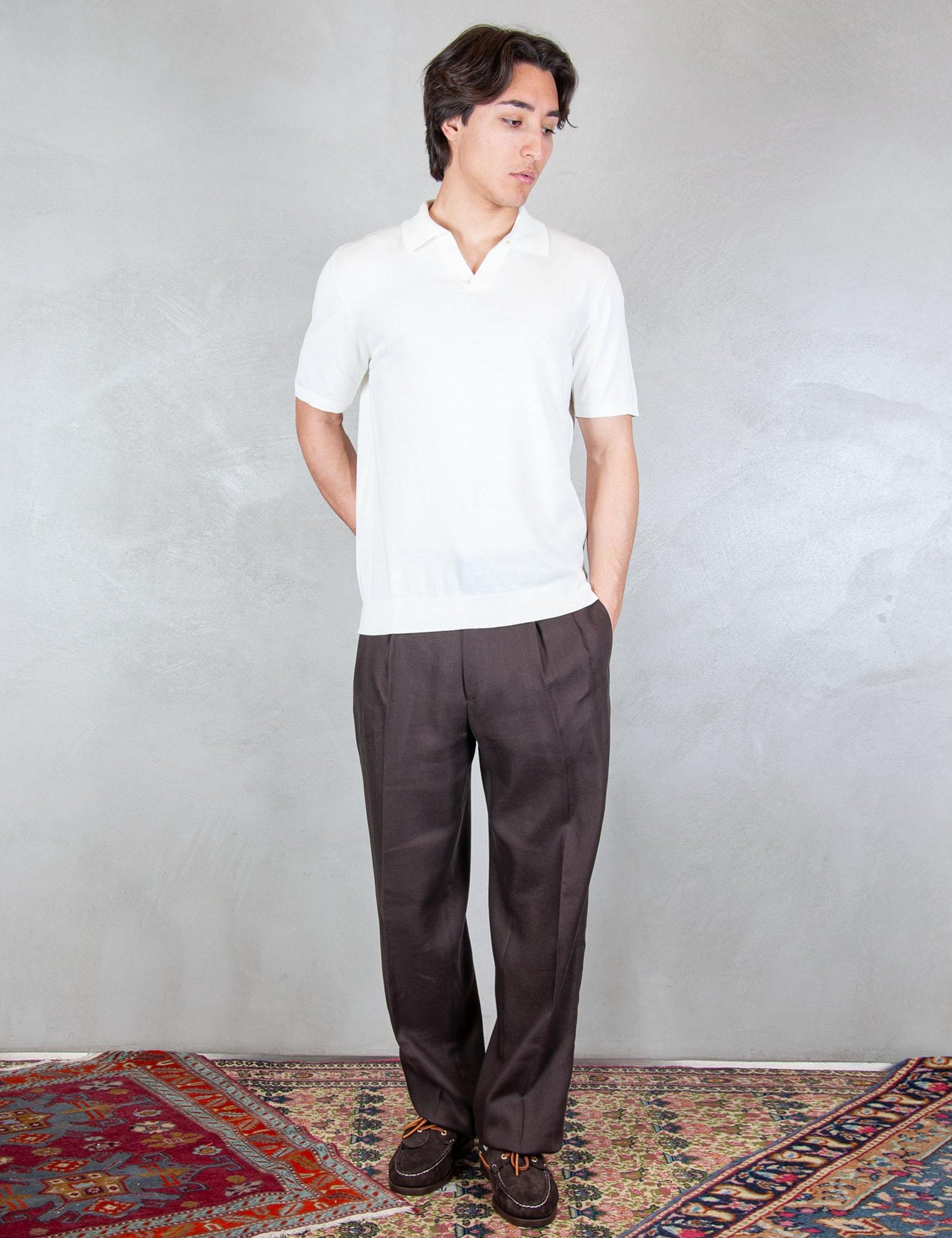 >Polo Capri ME3187 OFF WHIITE Seinse 