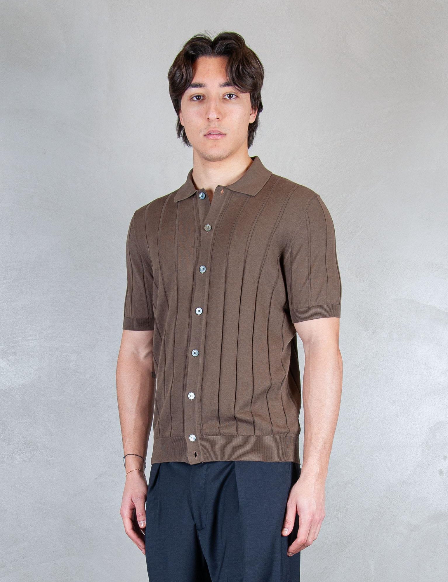 >Camicia Costa Piatta 57143-20634 146 Raphael - Grnsas 