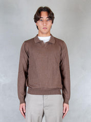 I'M Brian <BR/>Maglia polo capri MA3413 MORO I'm Brain 