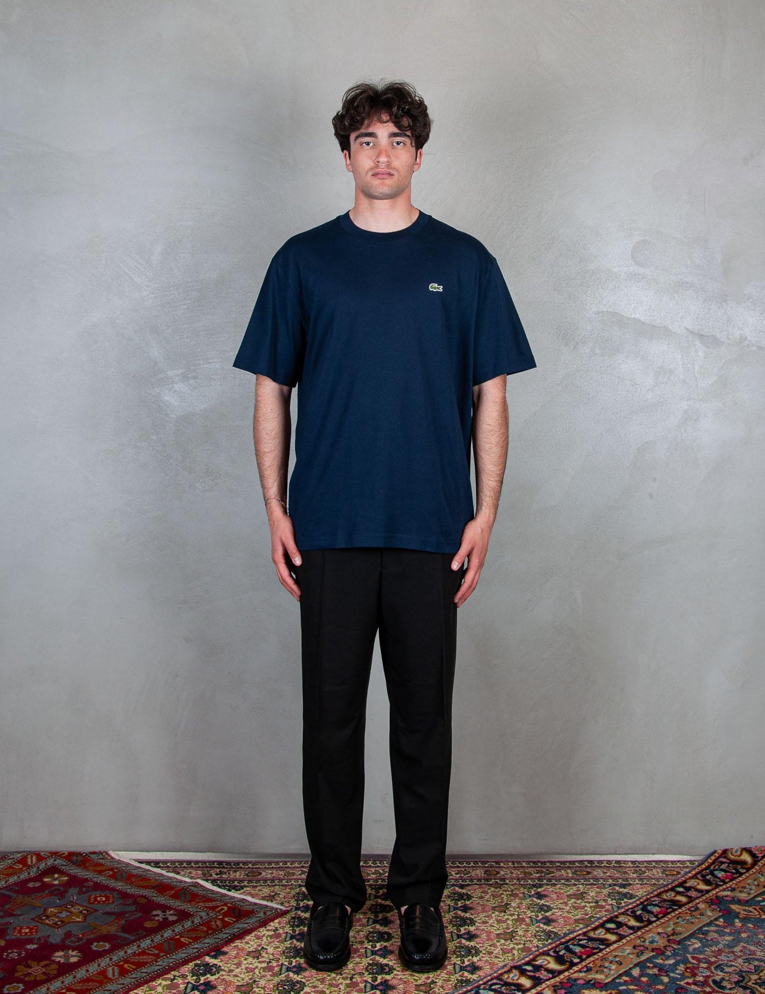 T-Shirt in cotone TH7318 166 Lacoste 