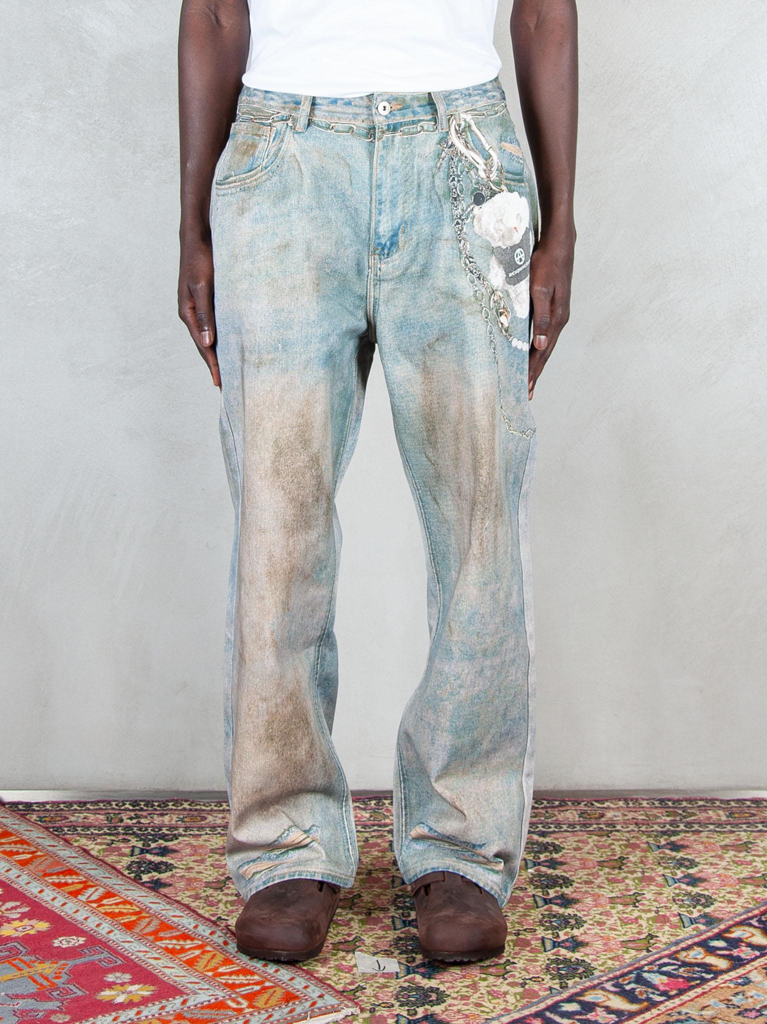 Acupuncture Jeans   Punker Denim 2 PUNKER DENIM 2 DENIM BLUE Acupuncture 