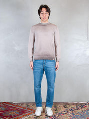 Luigi Gentile Maglia <BR/>Girocollo Lavato LG1353 15 Luigi Gentile 