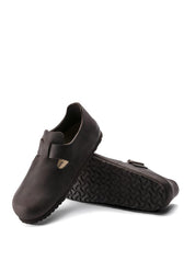 Birkenstock <BR/>London LONDON OILED LTHR-HABANA Birkenstock 
