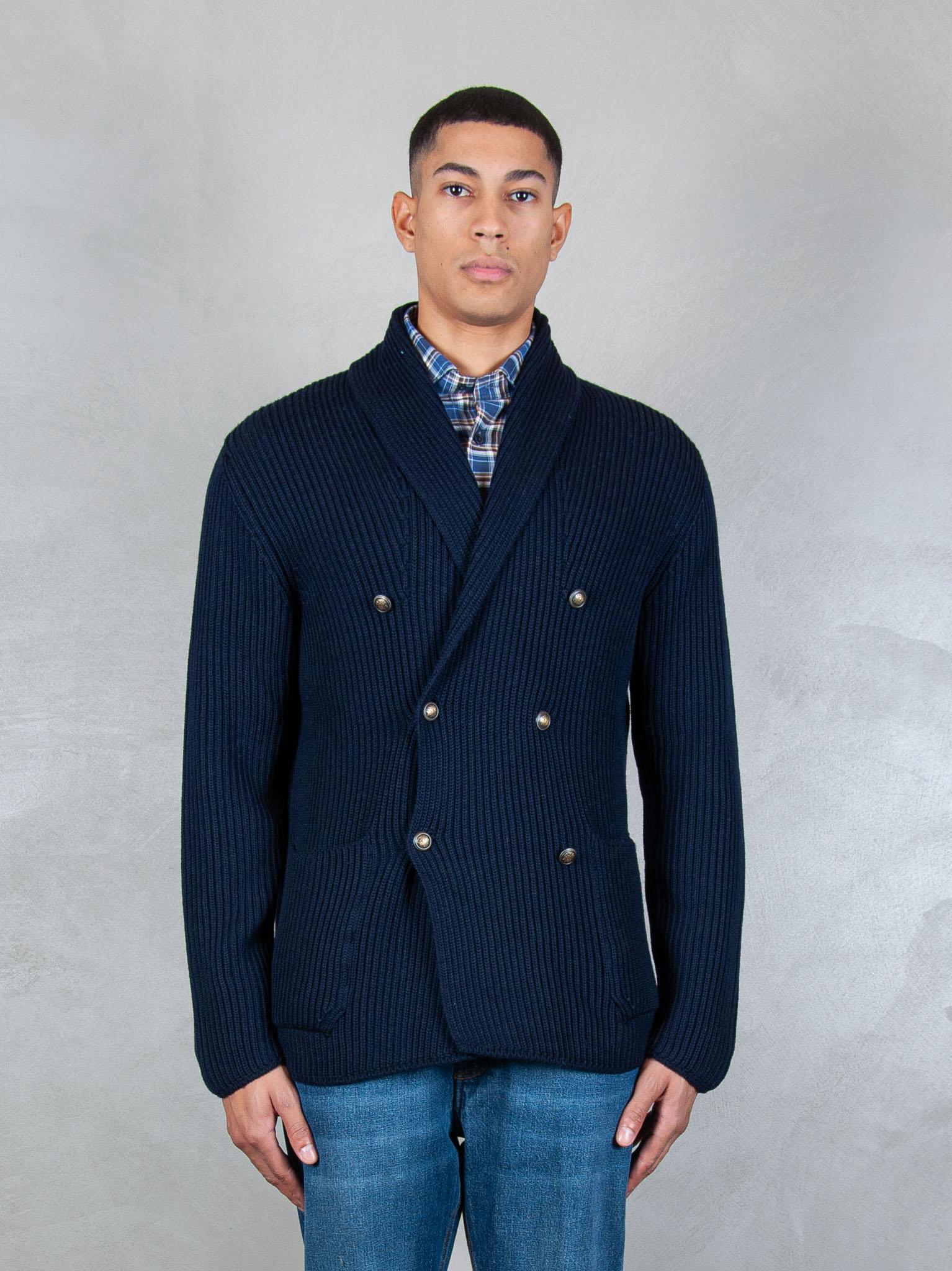 Luigi Gentile Maglia Giacca Cardigan Doppiopetto LG1180 90 Luigi Gentile 