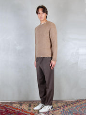 Diana Studio <BR/>Maglia girocollo brushed DW24M050057 121 Diana Studio 