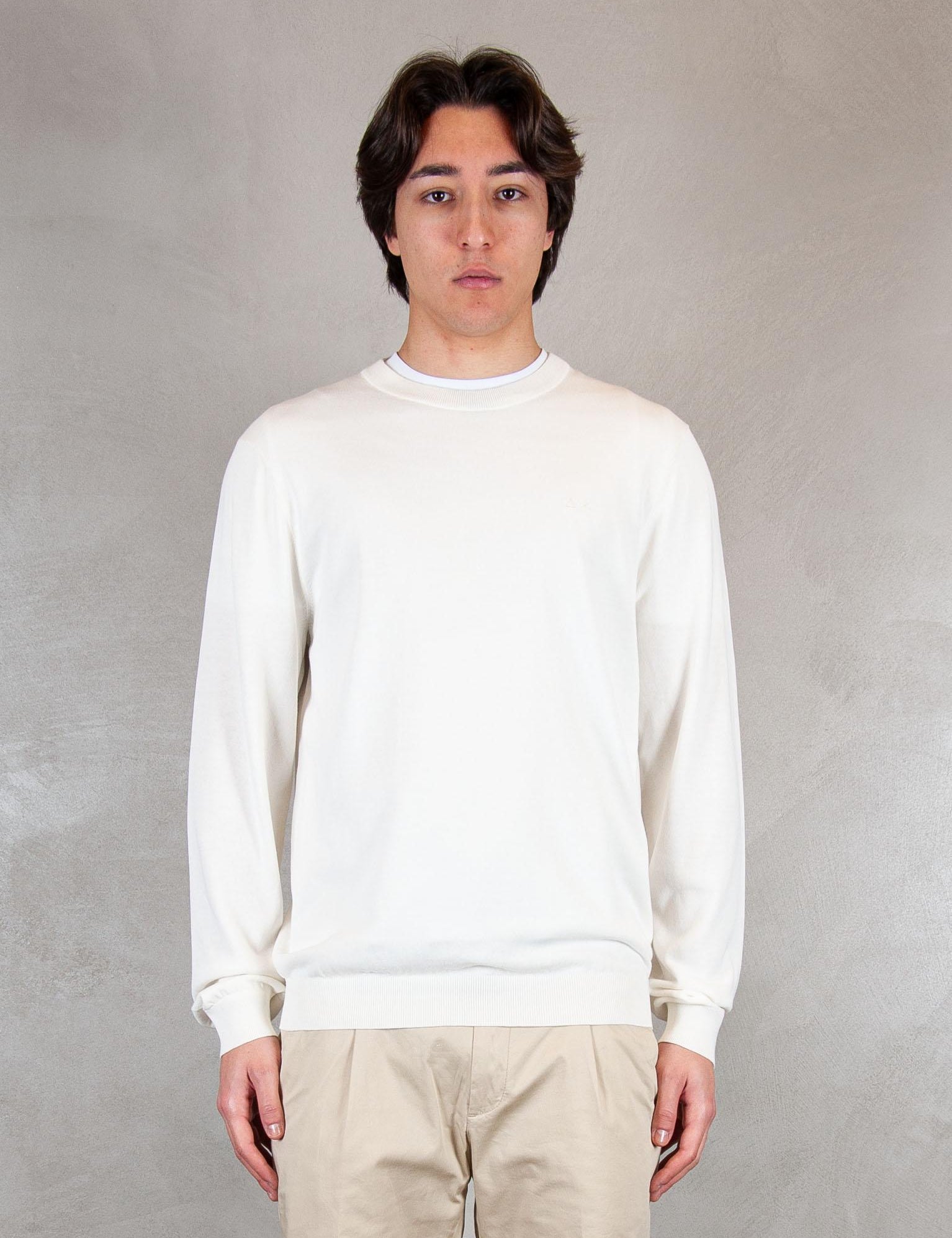 >Girocollo Stone Washed K36126 31 Sun68 