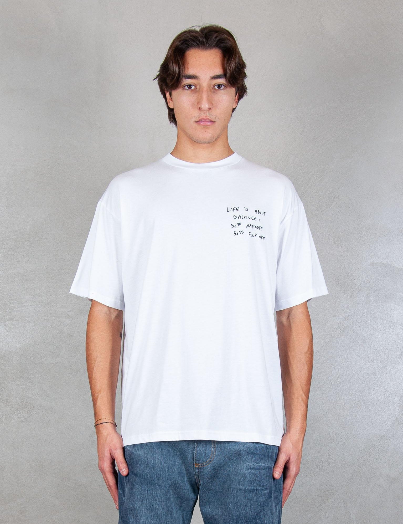 >Life Is Tee LIFE IS WHT Hi Five 