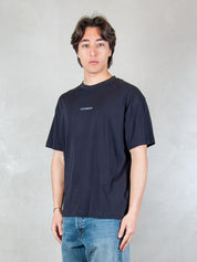 C.P. Company Tshirt <BR/>Logo Crew TS087A-005100W 888 C.P. company 