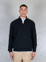 C.P. Company Maglia <BR/>Lambswool half zip KN709A-110149A 999 C.P. company 