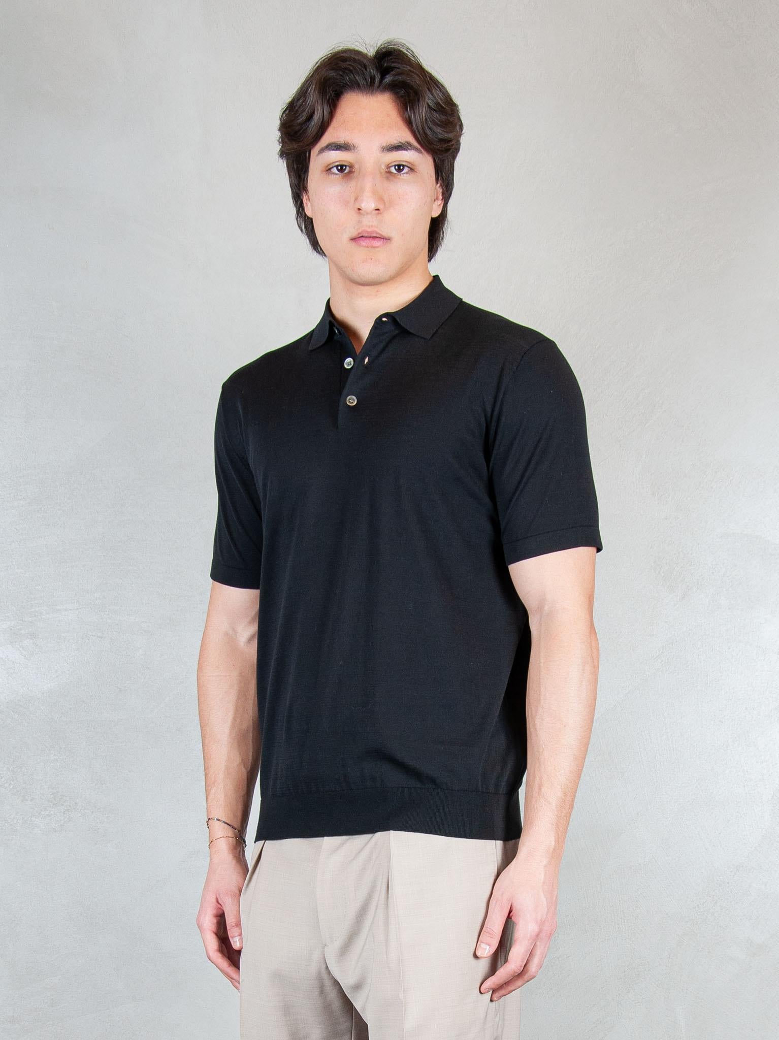 Raphael1966 Maglia Polo Cotone Egiziano DK17037 NERO Raphael - Dkt 