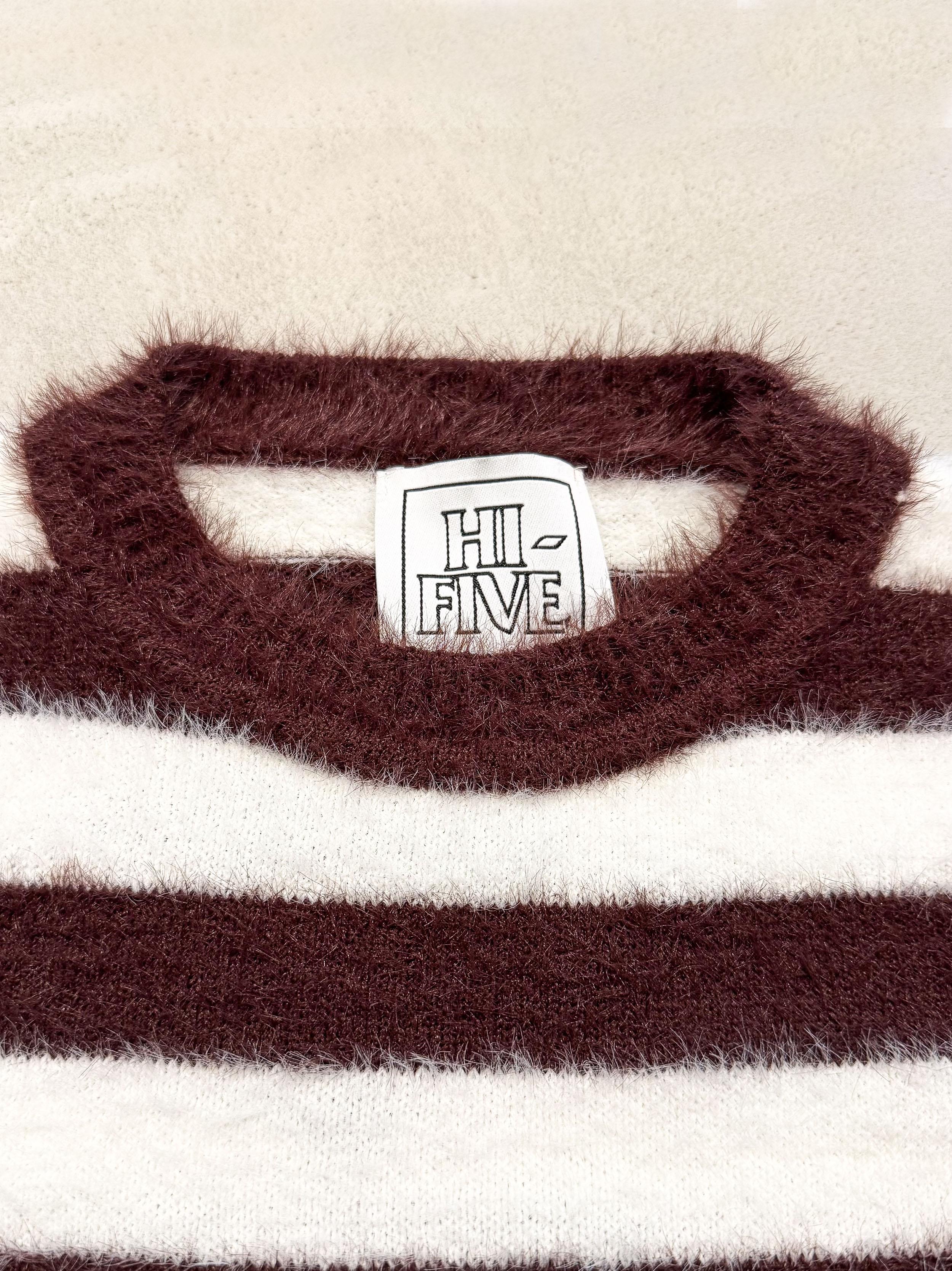 HI Five Maglia Striped Crewneck AB23 1501 Hi Five 