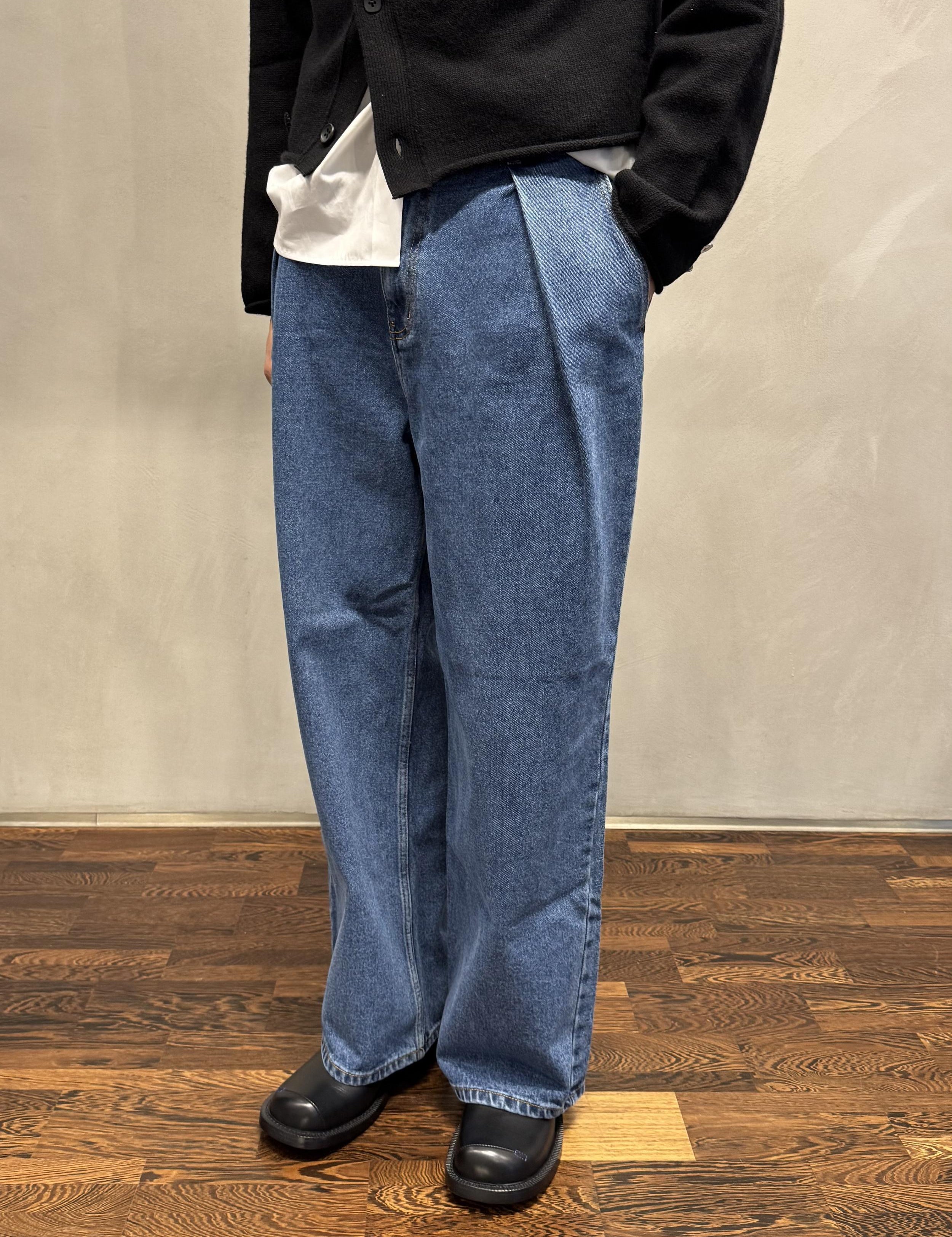 >Pleats Denim BMSGFYJE0102 BL-BLUE Ader Error 