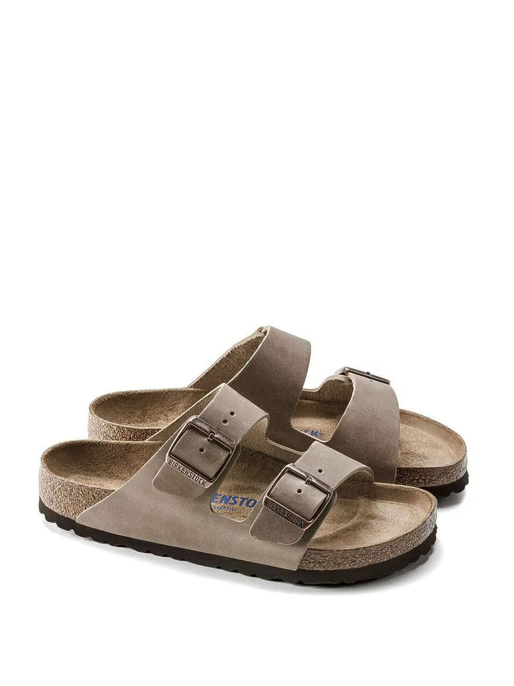 Arizona Oiled Leather ARIZONA-OLIED LTHR TABACCO BRWN Birkenstock 