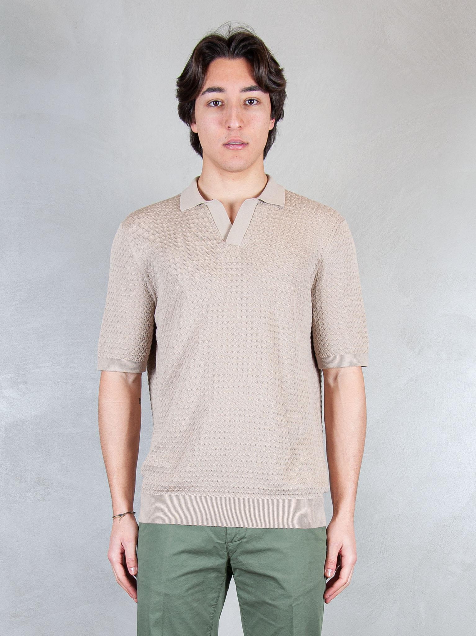 Luigi Gentile Maglia Polo Capri Aran Crochet LG1367 11 Luigi Gentile 