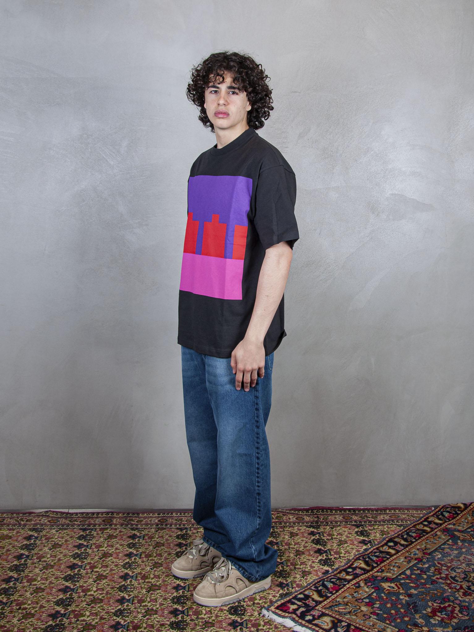 TTT T-Shirt Block Logo 12TS007 BLACK TTT 