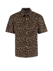 Leopard Shortsleeves Shirt SH33-TW24XA24 LEO BLUEMARBLE 