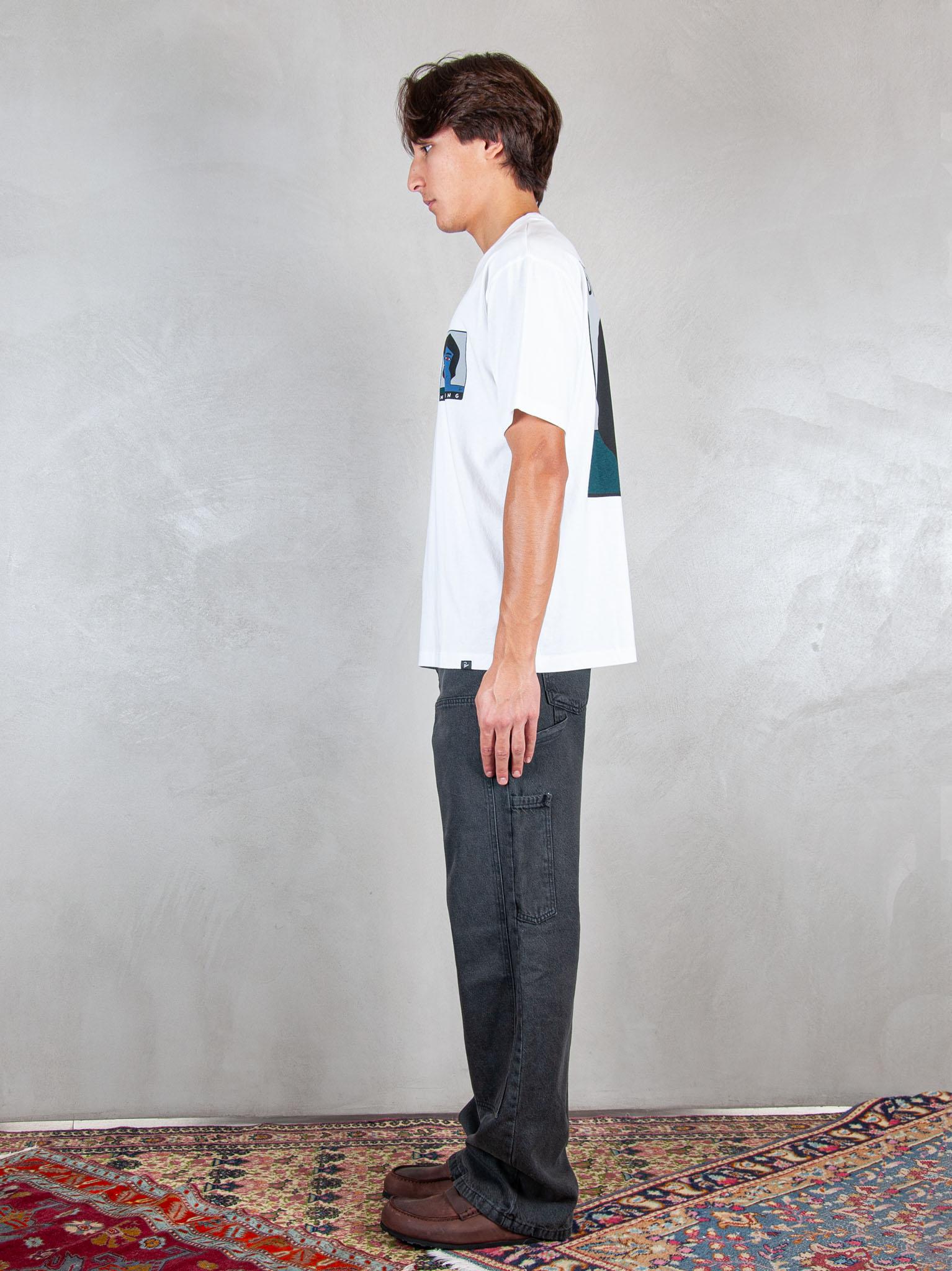 Parra T-shirt Nothing Please tee 54305 WHITE Parra 