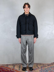 Overshirt GIU3566 NERO I'm Brain 