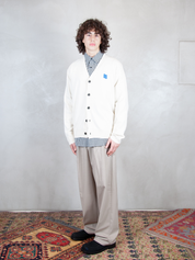 Ader Error Maglia <BR/>Regular Cardigan BMSGFYKT0702 OT-OATMEAL Ader Error 