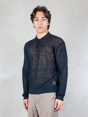 Diana Studio Maglia <BR/>Polo Jacquard 140032 371 Diana Studio 