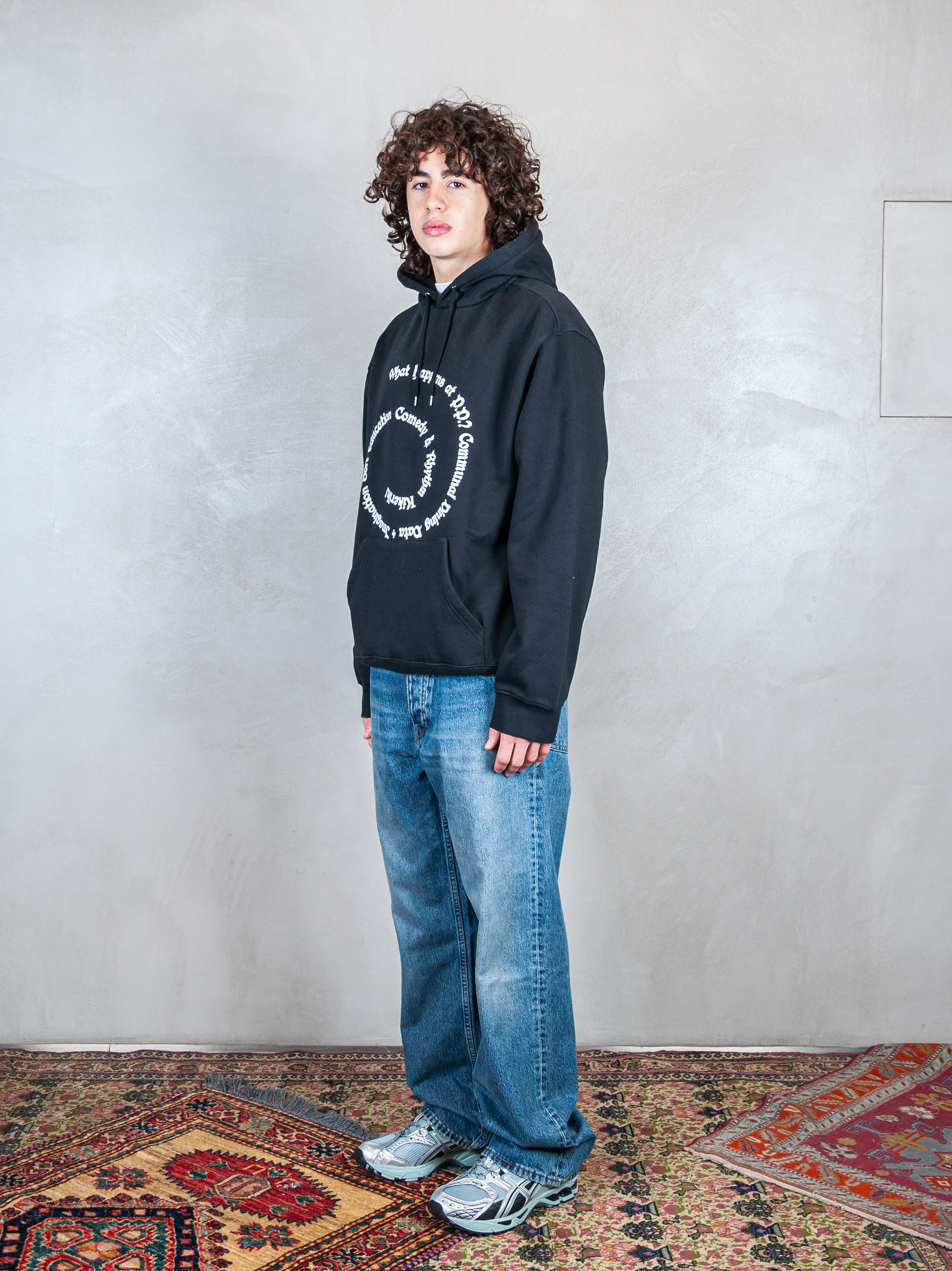 Public Possession felpa What Happens Hoodie WHAT HAPPENS BLACK Public Possession 