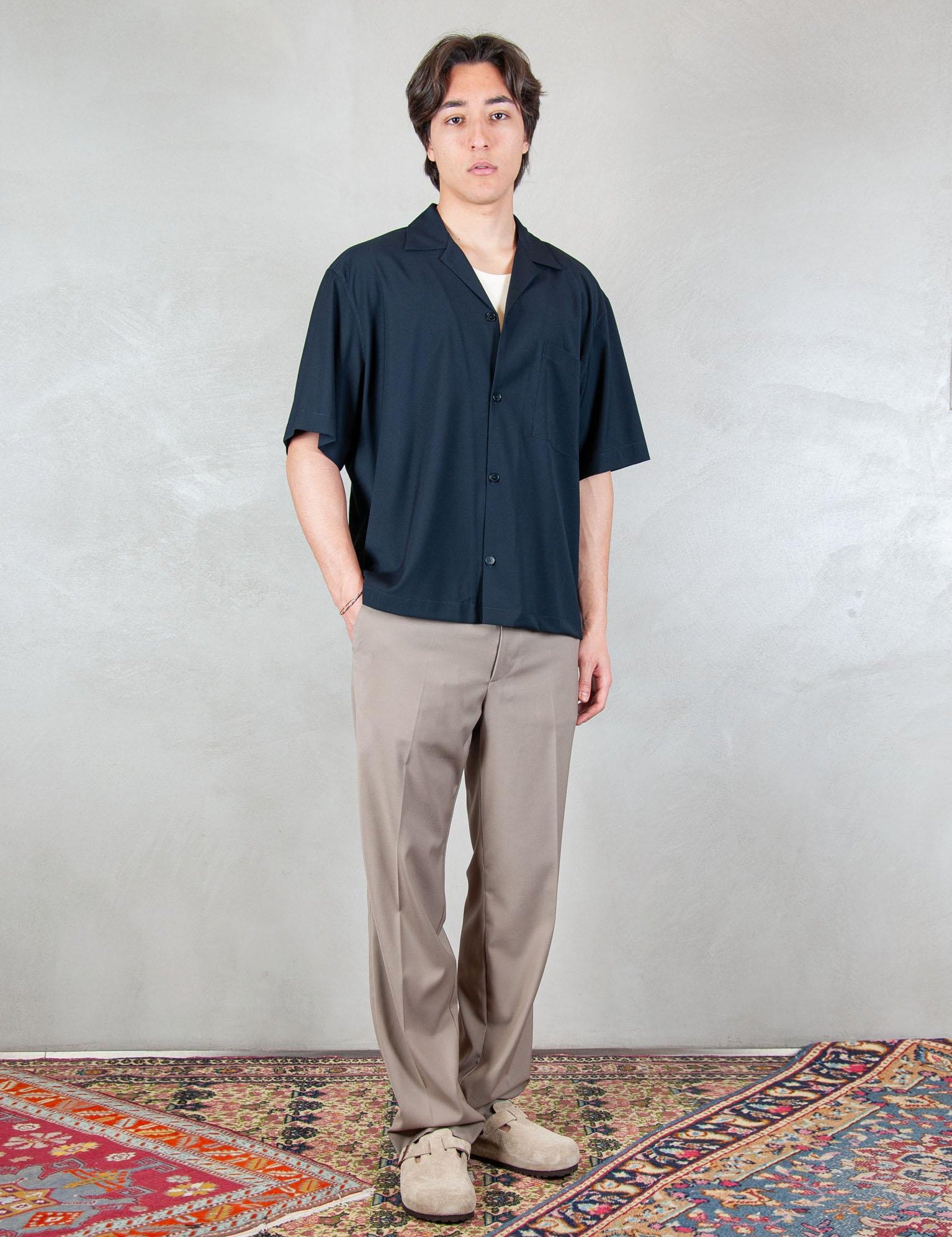 >Camicia CA3623 BLU I'm Brian 