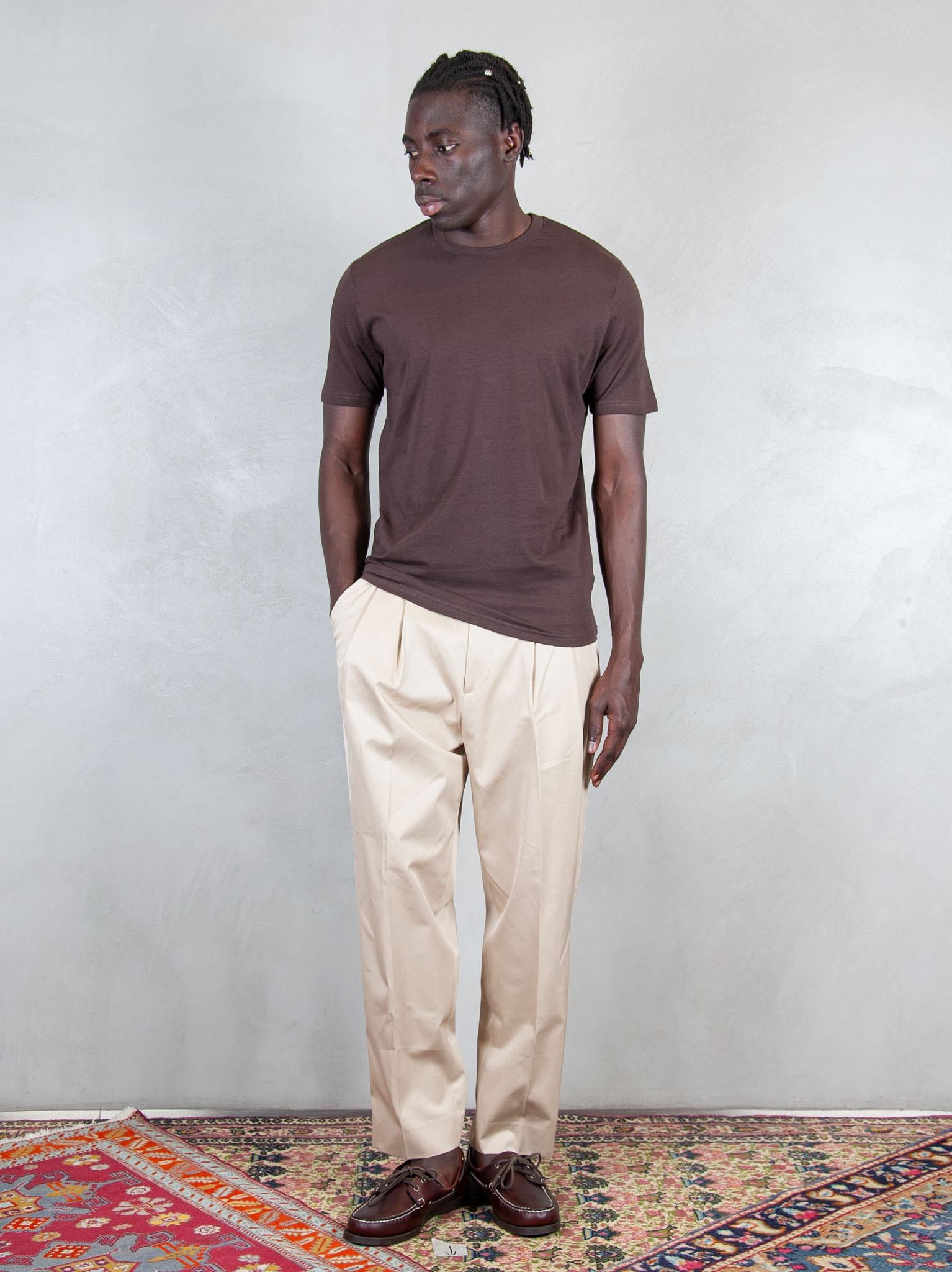 Markup Tshirt Basic MK11013 CACAO MarkUp 