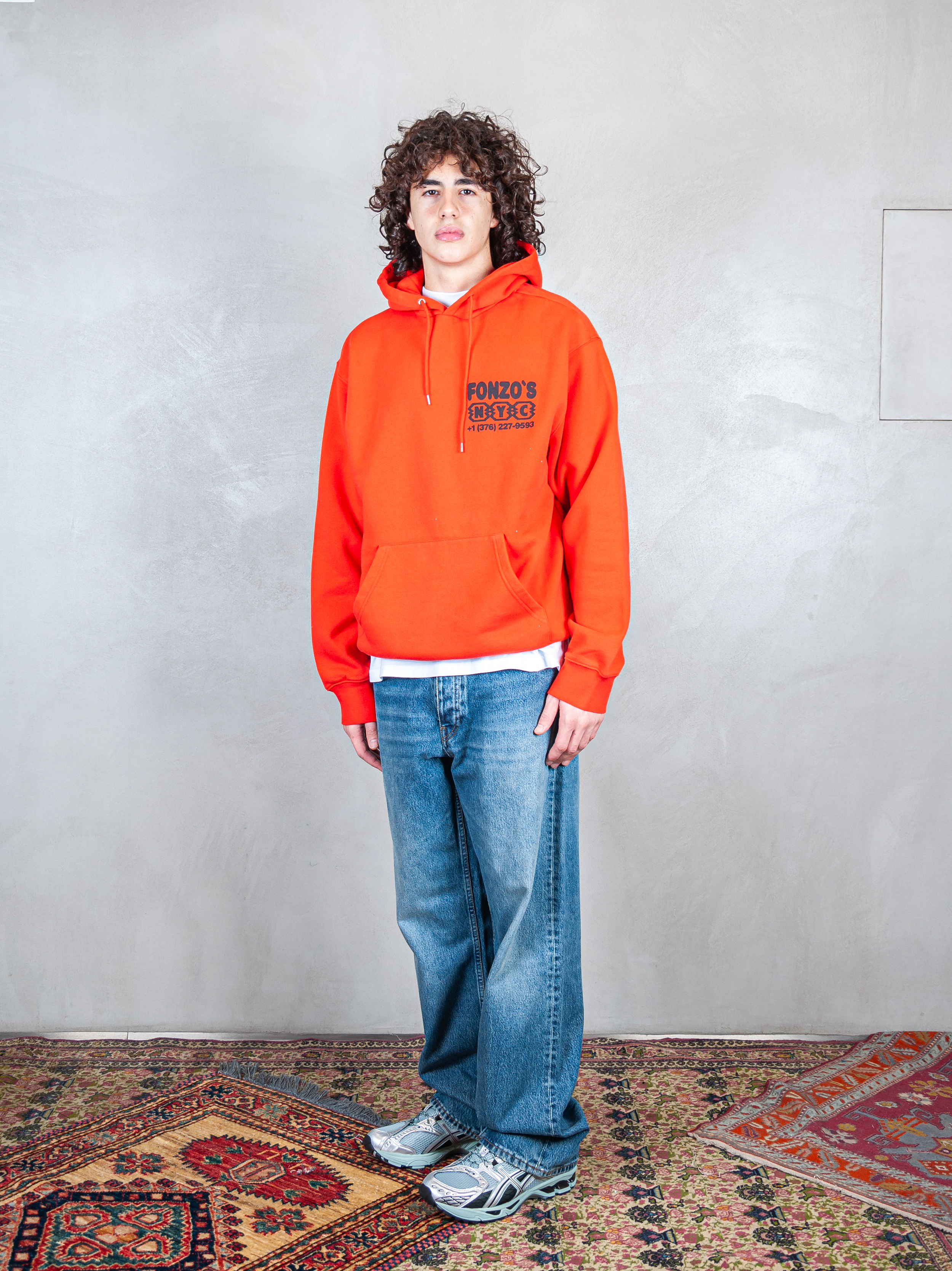 Public Possession felpa Fonzo Hoodie FONZO HOODIE RED Public Possession 