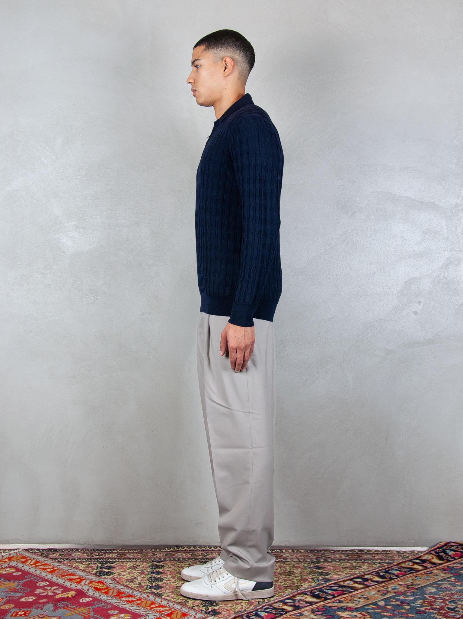 Luigi Gentile Maglia Polo Zip LG1177 90 Luigi Gentile 