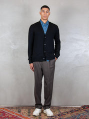 Alpha Studio <BR/>Maglia cardigan AU3033E 1002 Alpha Studio 