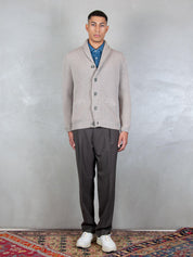 Luigi Gentile Maglia <BR/>Cardigan Collo Sciallato LG1181 10 Luigi Gentile 