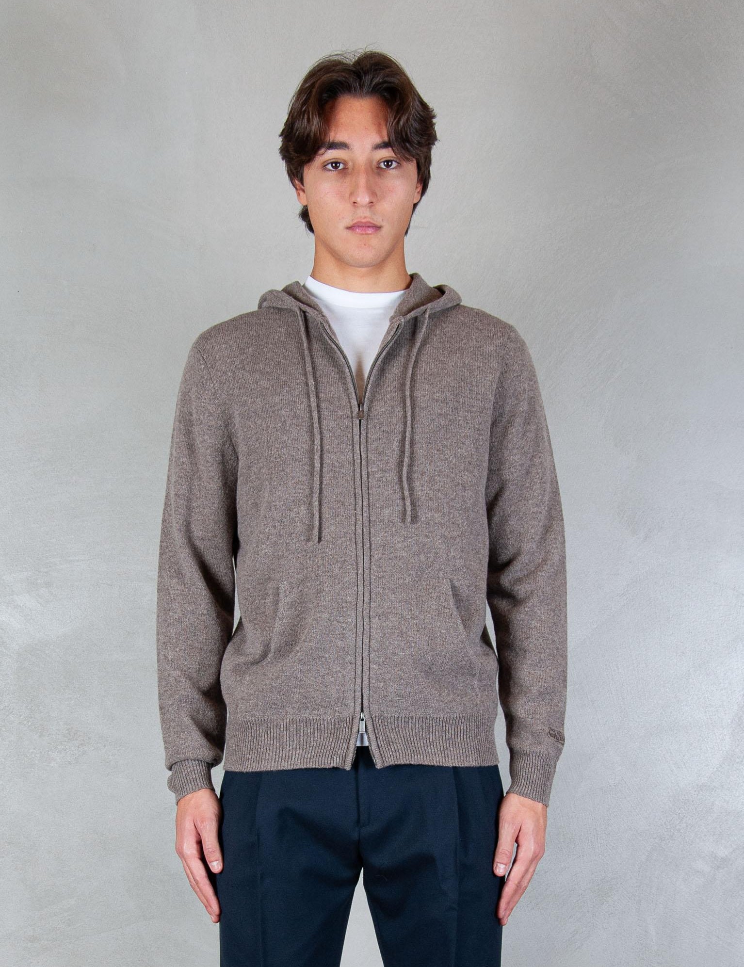 >Notting lambswool zip wool NOT0002 00028I MC2 St Barth 