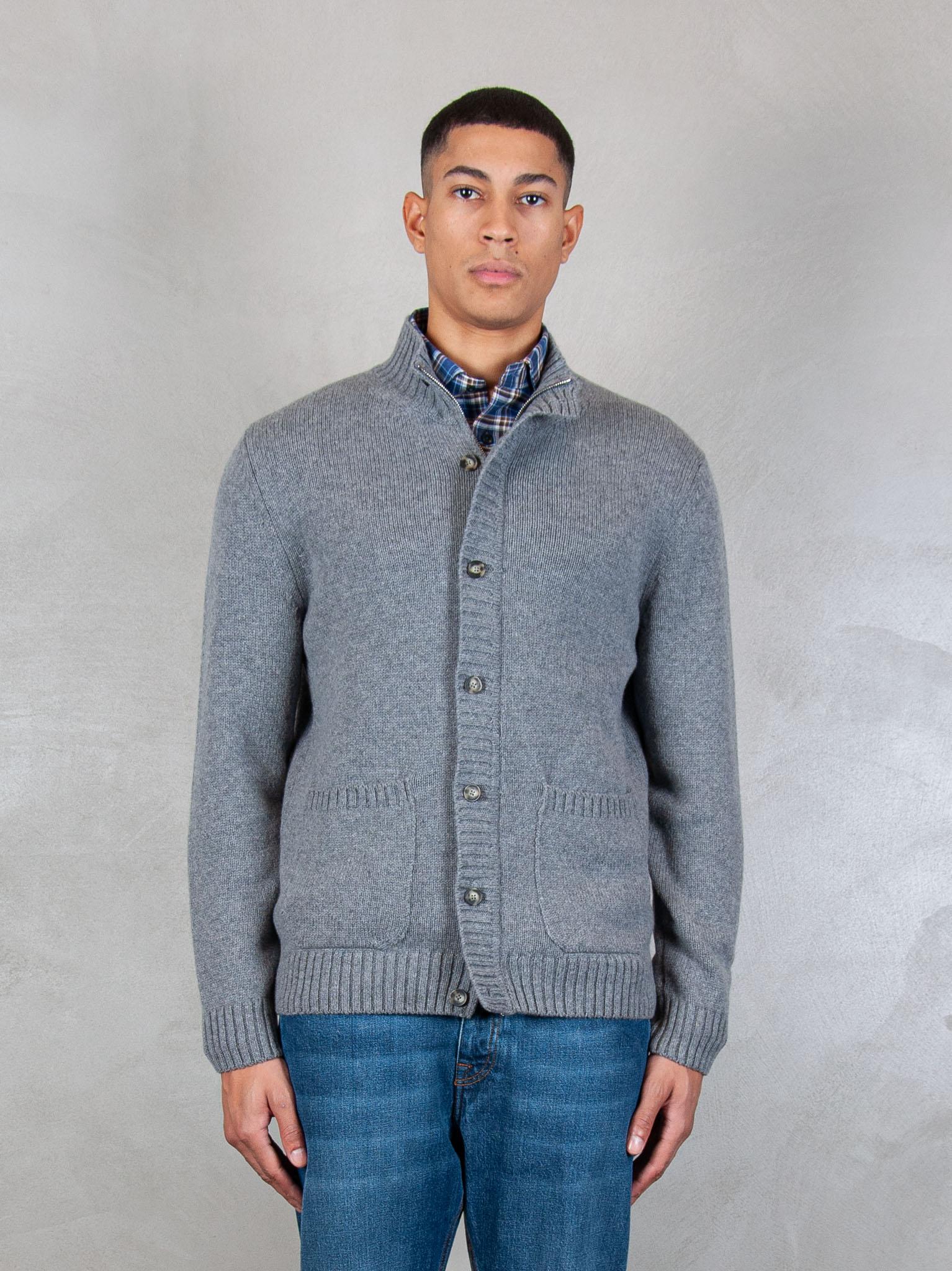 Luigi Gentile Maglia Giubbotto Zip e Bottoni LG1206 04 Luigi Gentile 